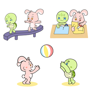 Character Design by Pcat Vo for Tortoise and Hare | Design: #31167653