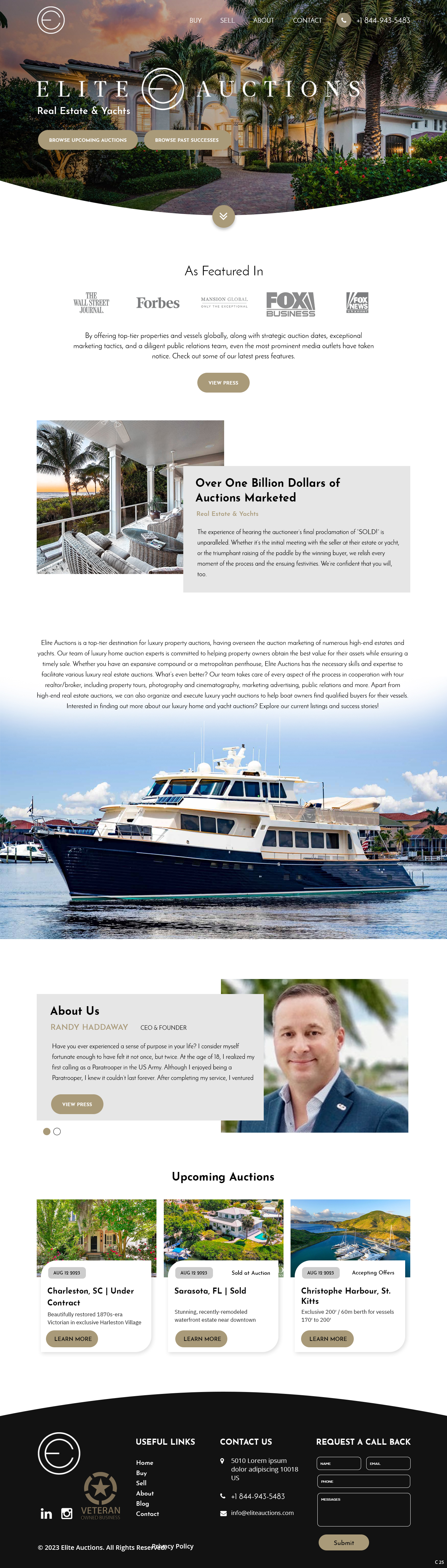 Web Design by pb for ShuckTruck.com | Design #31112146