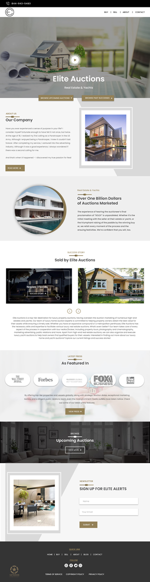 Diseño Web por Creations Box 2015 para ShuckTruck.com | Diseño #31103851