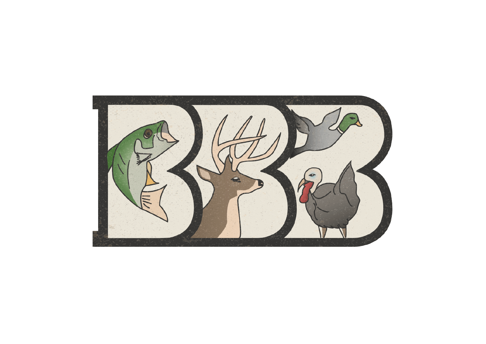 T-shirt Design by Javi Porto for Bass, Bucks, And Birds | Design #31111026