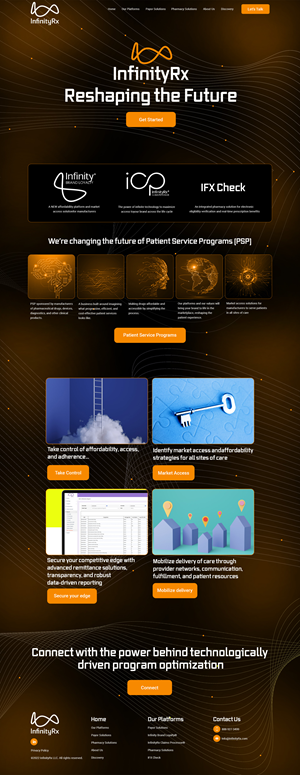 Web Design by creative.bugs for InfinityRx | Design: #31130471