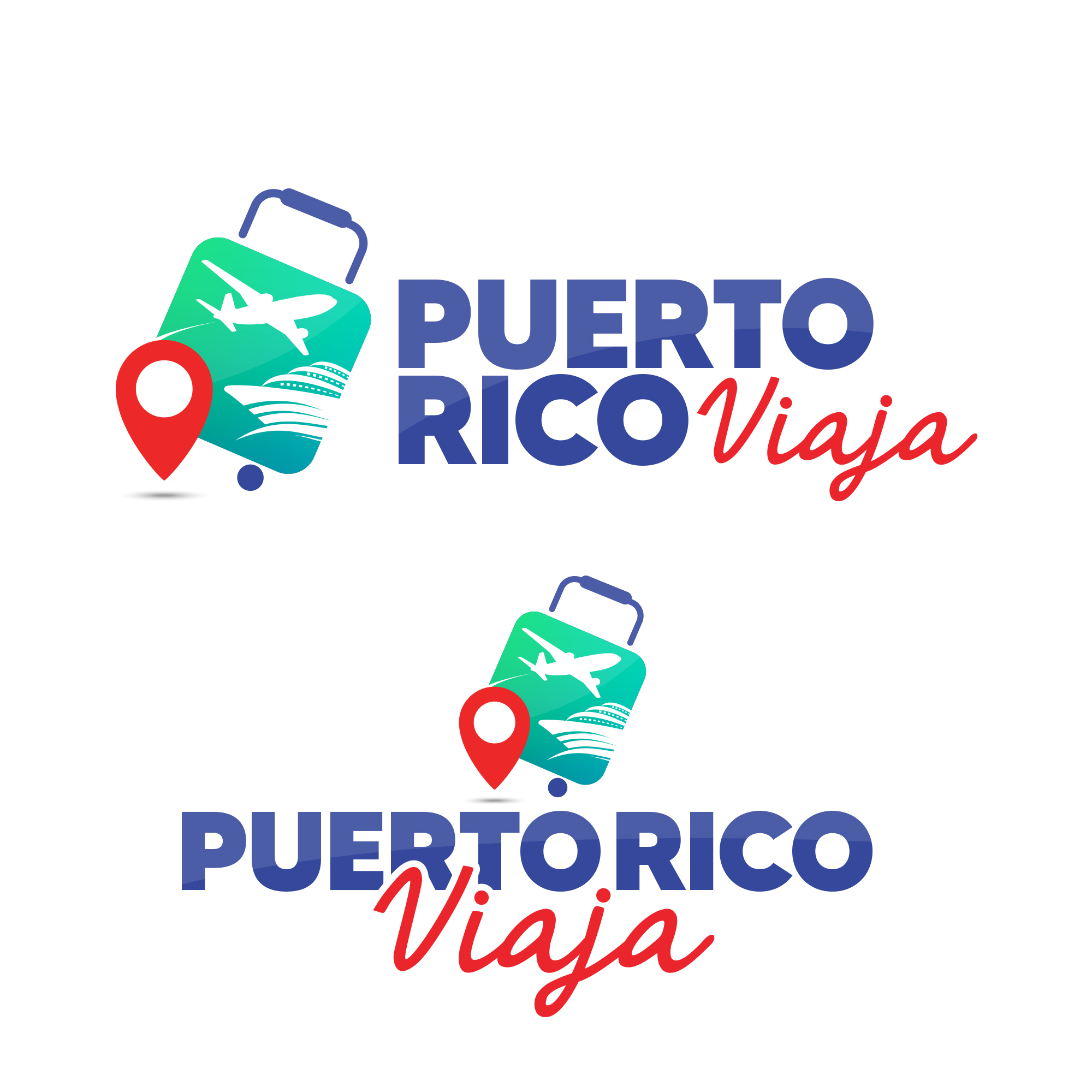 Logo Design by DSCMedia™ for Puerto Rico Viaja | Design #31140991