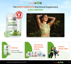 Landing Page Design by pb