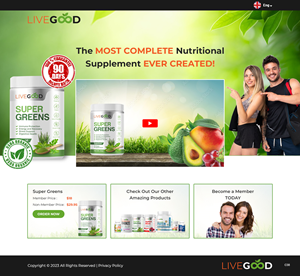 Landing Page-Design von pb für dieses Projekt | Design: #31105418