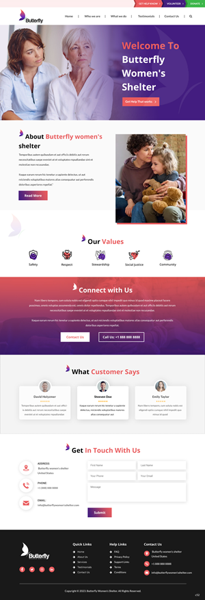 Web Design by pb for ONEELEVEN | Design: #31112173