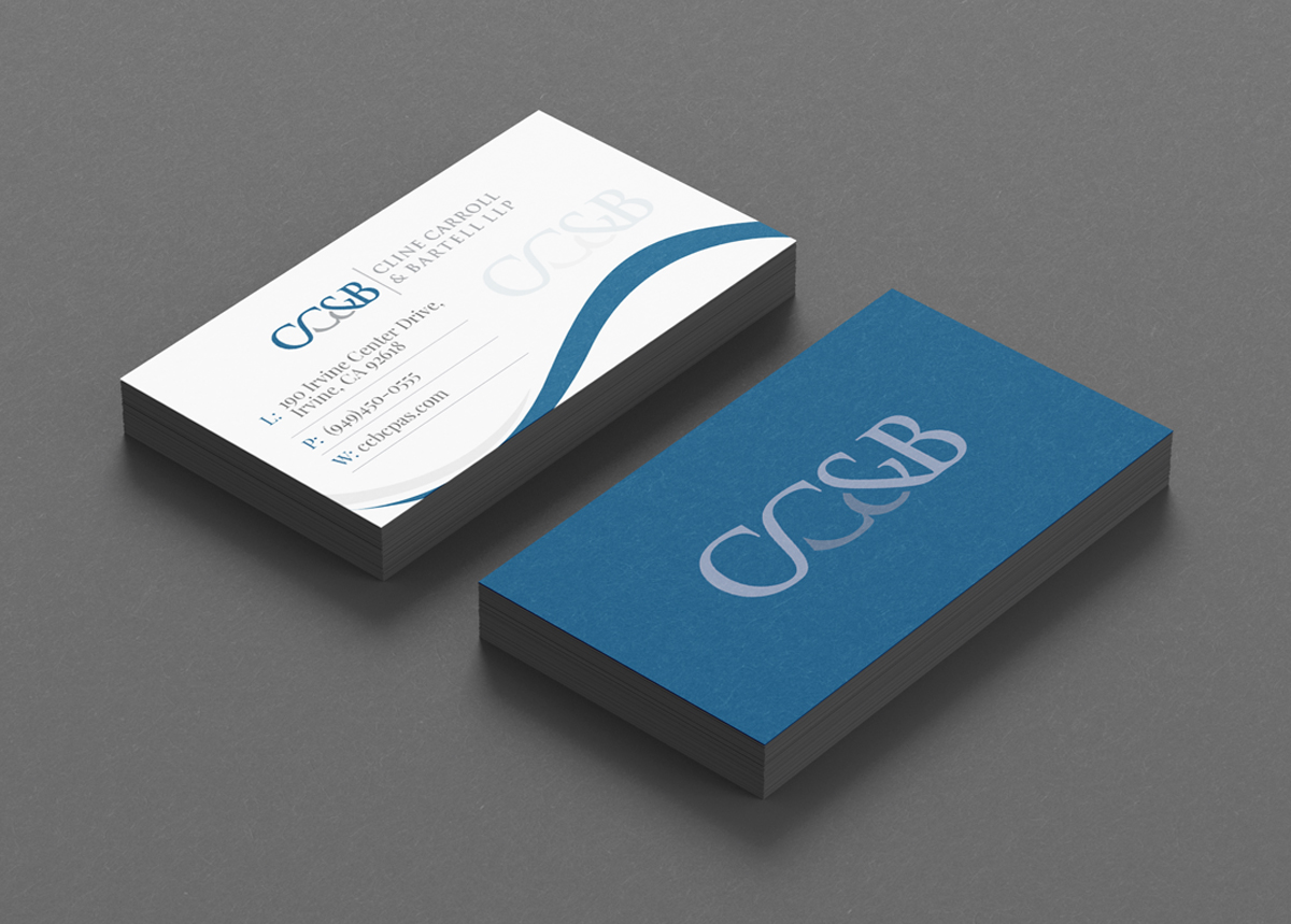 Business Card Design by Hitbar for Cline Carroll & Bartell LLP | Design #31118099