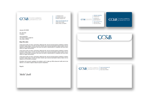 Business Card Design by Expert Bappy for Cline Carroll & Bartell LLP | Design: #31100529