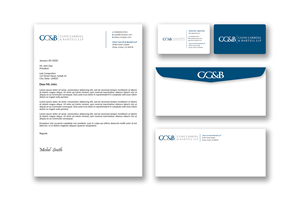 Business Card Design by Expert Bappy for Cline Carroll & Bartell LLP | Design: #31100533