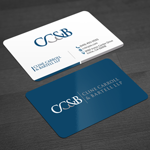 Business Card Design by WellDesign for Cline Carroll & Bartell LLP | Design: #31104719