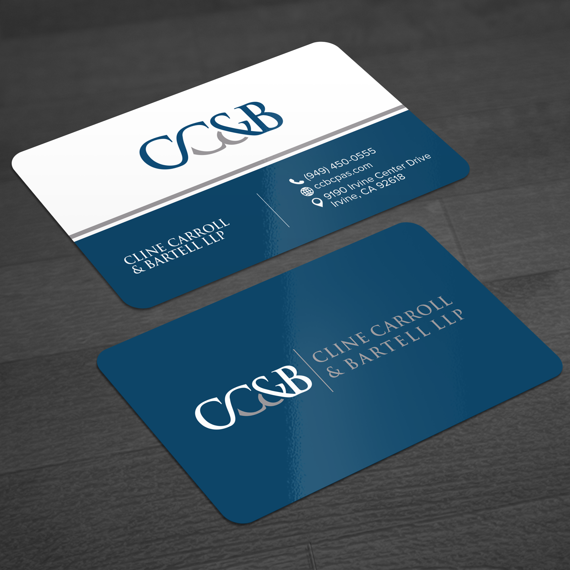 Business Card Design by WellDesign for Cline Carroll & Bartell LLP | Design #31104721