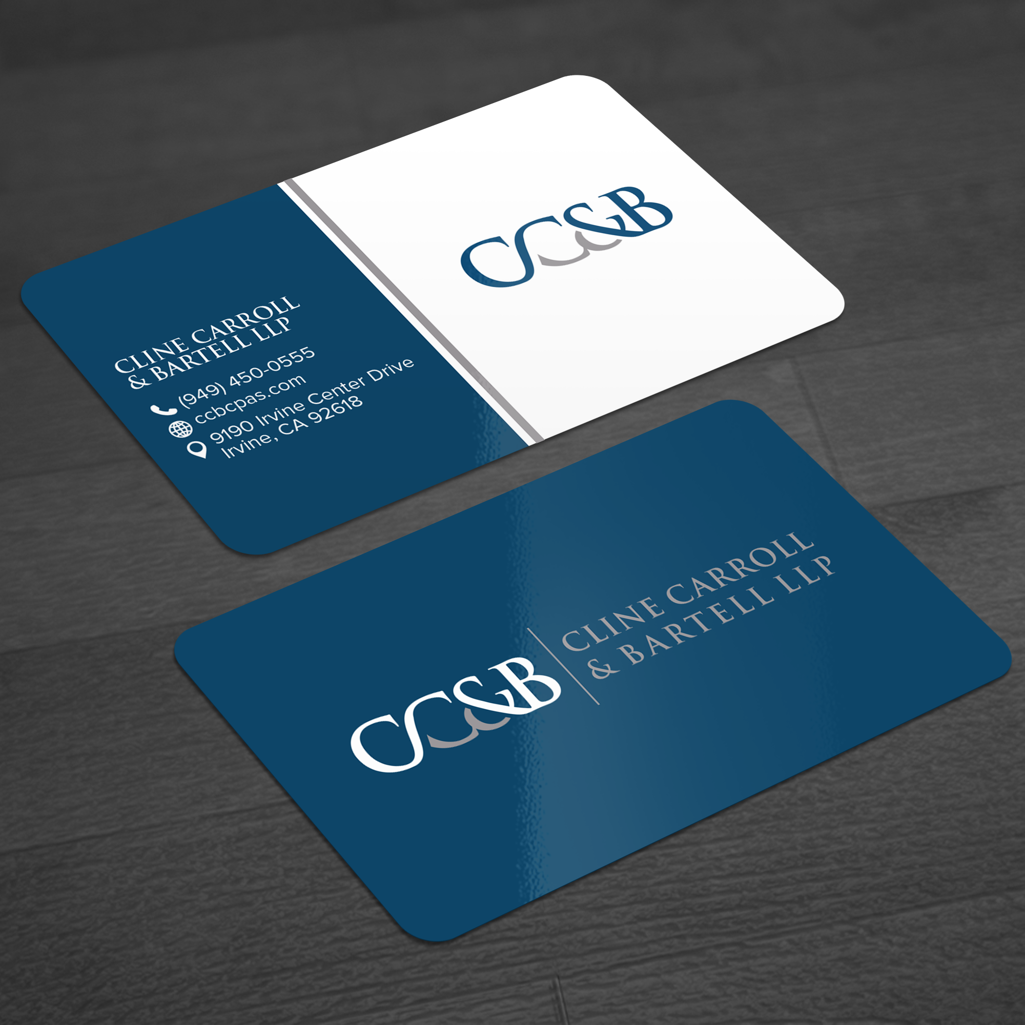 Business Card Design by WellDesign for Cline Carroll & Bartell LLP | Design #31104722