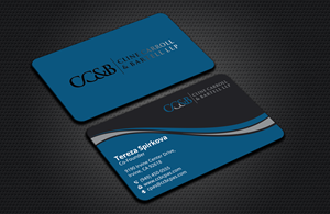 Business Card Design by DesignerShahadat for Cline Carroll & Bartell LLP | Design: #31114772