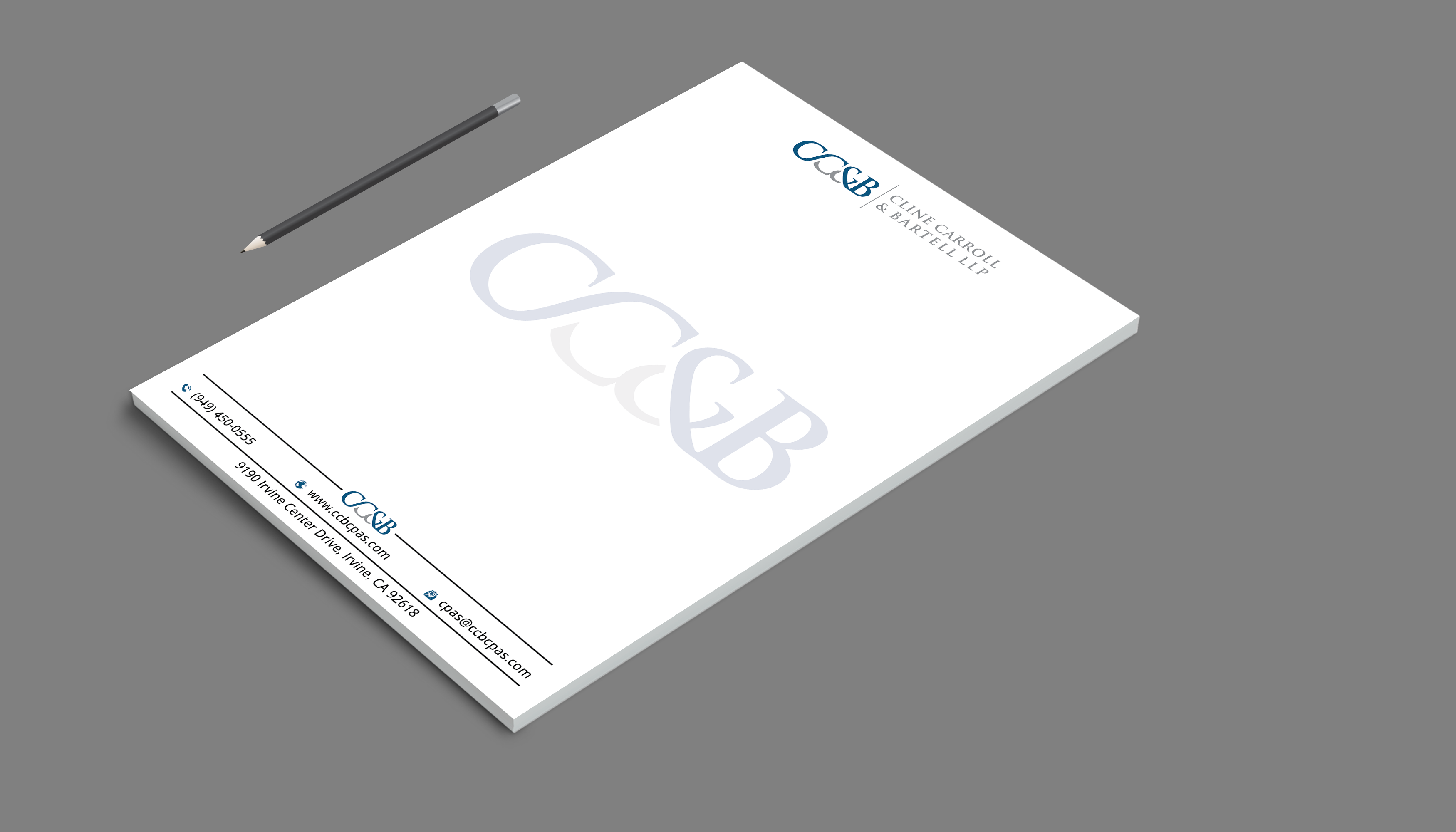 Business Card Design by DesignerShahadat for Cline Carroll & Bartell LLP | Design #31114843