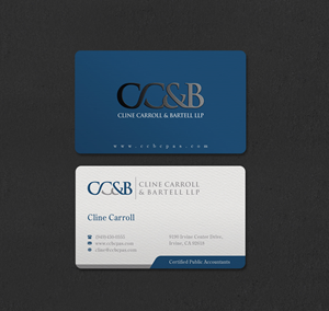 Business Card Design by INDIAN_Ashok for Cline Carroll & Bartell LLP | Design: #31110422