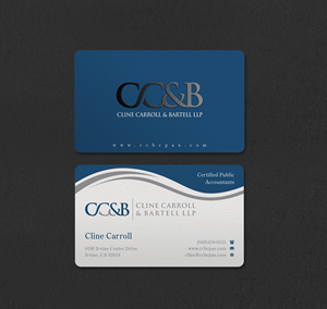 Business Card Design by INDIAN_Ashok for Cline Carroll & Bartell LLP | Design: #31110424