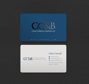 Business Card Design by INDIAN_Ashok for Cline Carroll & Bartell LLP | Design: #31110426