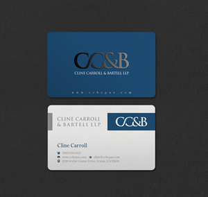 Business Card Design by INDIAN_Ashok for Cline Carroll & Bartell LLP | Design: #31110434