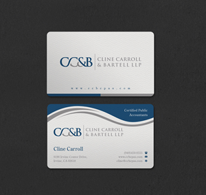 Business Card Design by INDIAN_Ashok for Cline Carroll & Bartell LLP | Design: #31110435