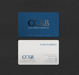 Business Card Design by INDIAN_Ashok for Cline Carroll & Bartell LLP | Design: #31110443