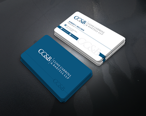 Business Card Design by artbitin for Cline Carroll & Bartell LLP | Design #31132661