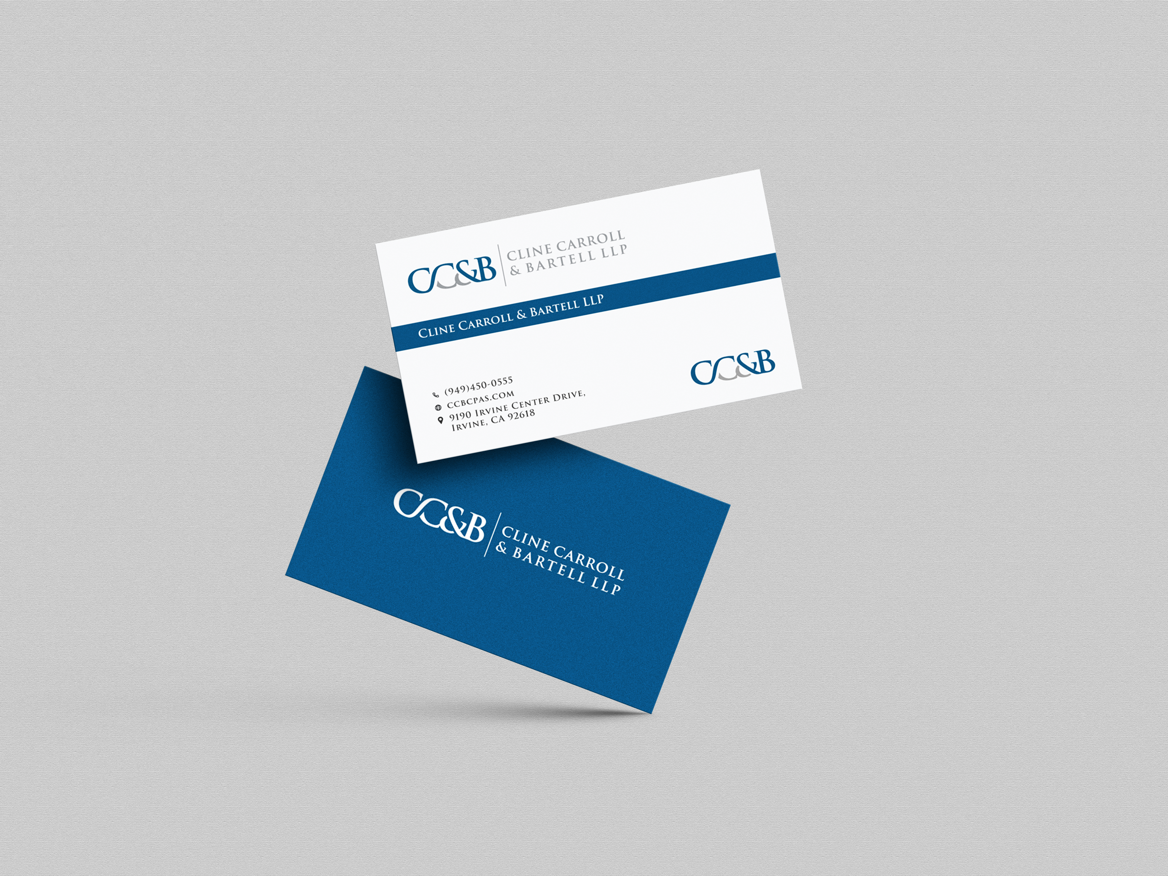 Business Card Design by AH creatives for Cline Carroll & Bartell LLP | Design #31114595