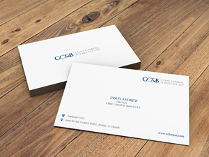 Business Card Design by Designing Birds for Cline Carroll & Bartell LLP | Design: #31101243