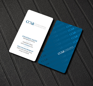 Design de Carte de Visite par Creations Box 2015 pour Cline Carroll & Bartell LLP | Design : #31102076