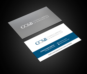 Business Card Design by Creations Box 2015 for Cline Carroll & Bartell LLP | Design: #31102101