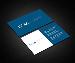 Business Card Design by Creations Box 2015 for Cline Carroll & Bartell LLP | Design: #31102120