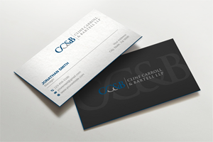 Business Card Design by LAXMI DESIGNHUB for Cline Carroll & Bartell LLP | Design: #31101491