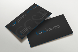 Business Card Design by LAXMI DESIGNHUB for Cline Carroll & Bartell LLP | Design: #31101504