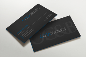 Business Card Design by LAXMI DESIGNHUB for Cline Carroll & Bartell LLP | Design: #31101506