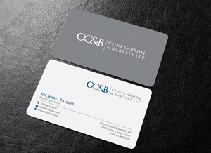 Business Card Design by chandrayaan.creative for Cline Carroll & Bartell LLP | Design: #31101785