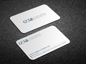 Business Card Design by Magic of Art for Cline Carroll & Bartell LLP | Design: #31103621