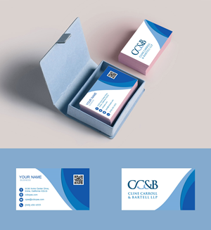 Business Card Design by AD Design ideas for Cline Carroll & Bartell LLP | Design: #31106245