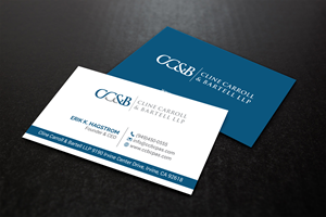 Business Card Design by R.design for Cline Carroll & Bartell LLP | Design: #31114861