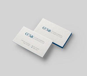 Business Card Design by DesignShout for Cline Carroll & Bartell LLP | Design: #31109271