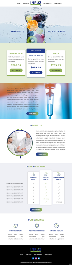 Web Design by pb for ONEELEVEN | Design: #31105454