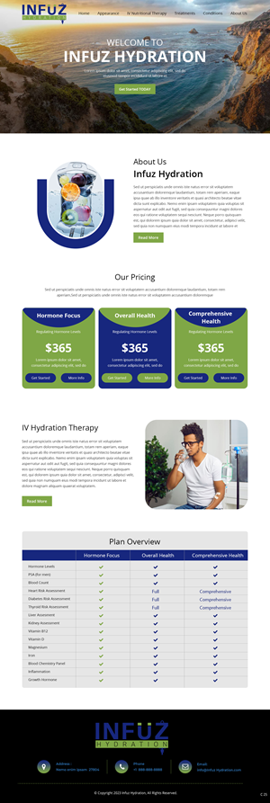Web Design by pb for ONEELEVEN | Design: #31112115