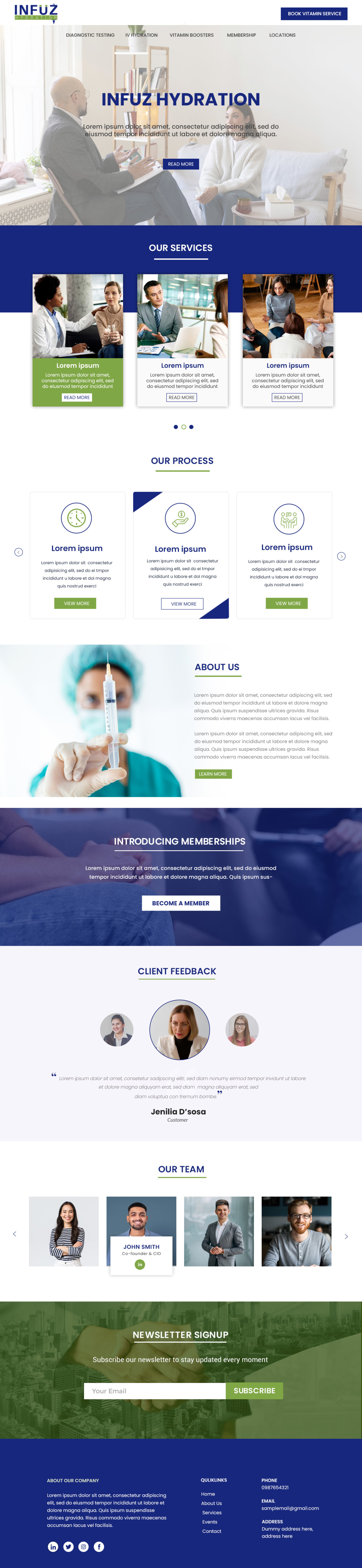 Web Design by Creations Box 2015 for ONEELEVEN | Design #31113672