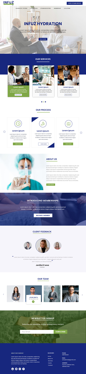 Web Design by Creations Box 2015 for ONEELEVEN | Design: #31113672
