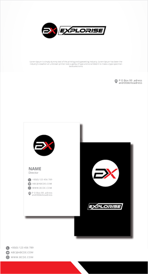 Logo Design by zebronicgraphic for Explorise | Design: #31120985