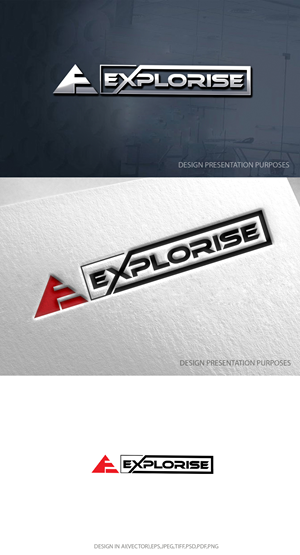Logo Design by zebronicgraphic for Explorise | Design: #31341304