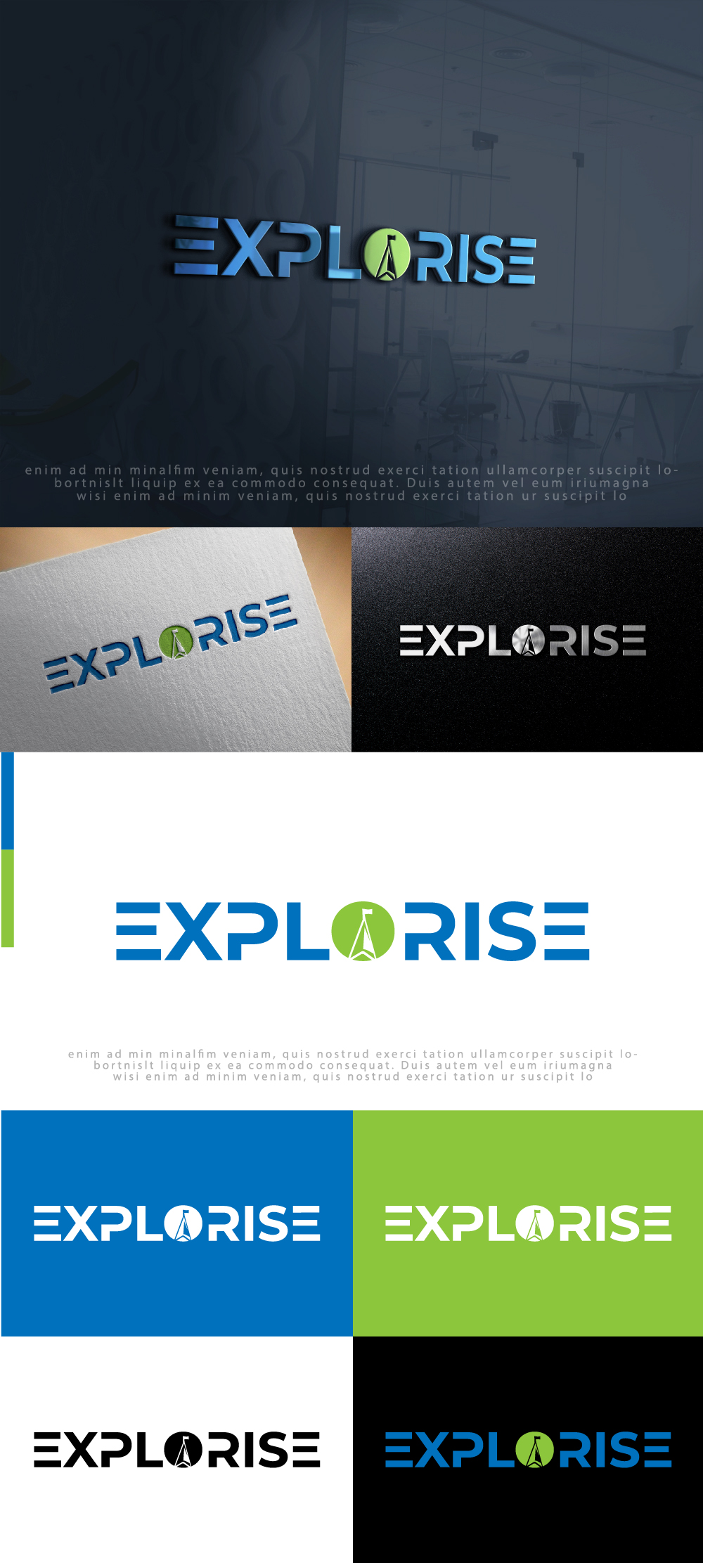 Diseño de Logo por Ayub Zafar para Explorise | Diseño #31131627