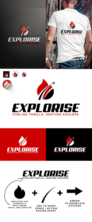 Logo Design by Ayub Zafar for Explorise | Design: #31320847