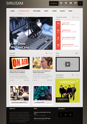 Wordpress Design by Roy