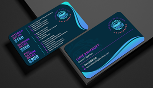 Design de Carte de Visite par Sun Moon Graphic Designer pour RezCroft detailing  | Design #31108992