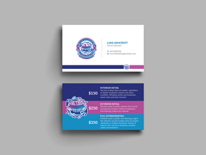 Design de Carte de Visite par Pinar® pour RezCroft detailing  | Design #31143673