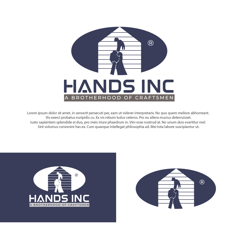 Logo-Design von farady für Hatter and Sons, Incorporated (Hands Inc) | Design #31180999