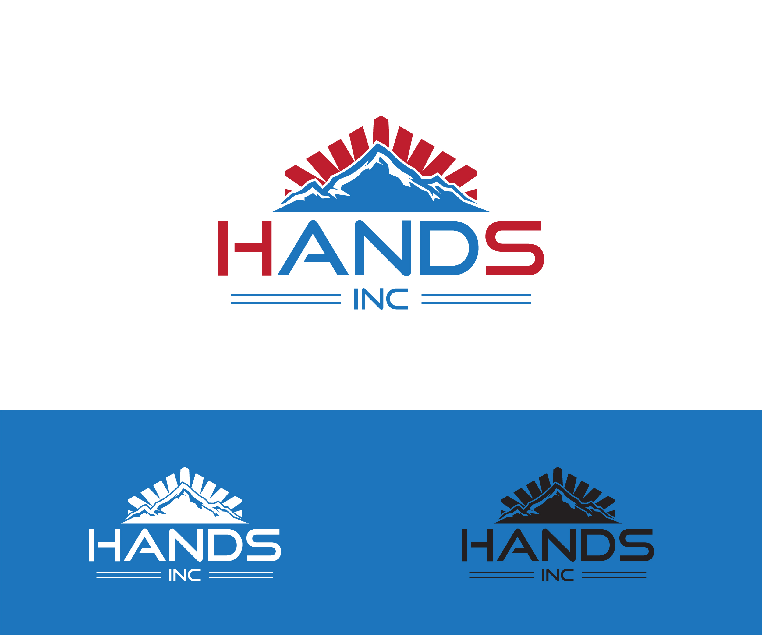 Logo Design by ShakiJav for Hatter and Sons, Incorporated (Hands Inc) | Design #31117424